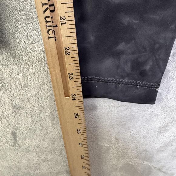 Lululemon Align Pants Womens 4 Black Gray High Rise Tie Dye Leggings Athleisure - Picture 6 of 6